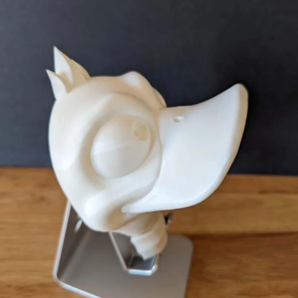 Duck Head Wall Mount Towel/Headset Holder  3D Filament Print‎ White - Picture 4 of 12